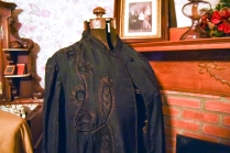 This silk coat was found in the attic...